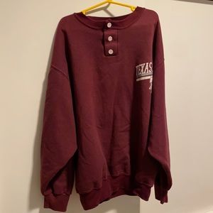 Vintage Texas university crewneck- size s!